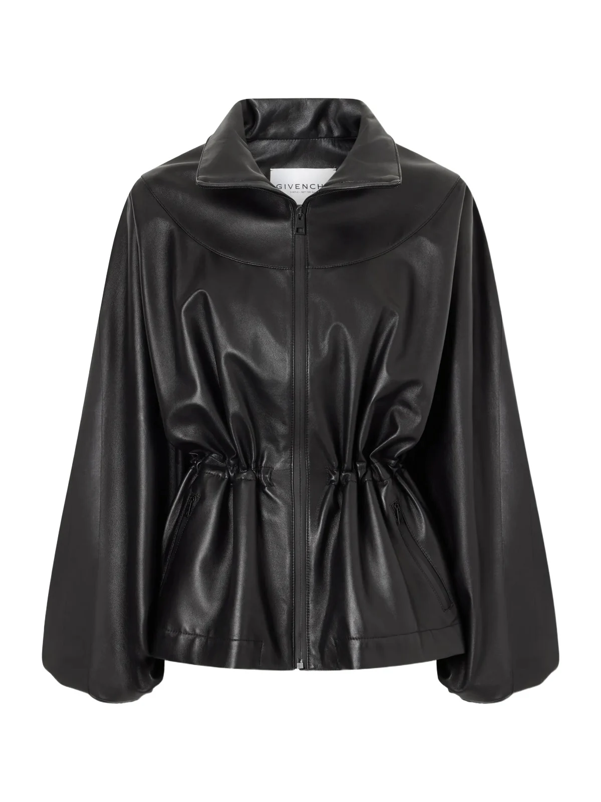 Givenchy Gathered Leather Jacket