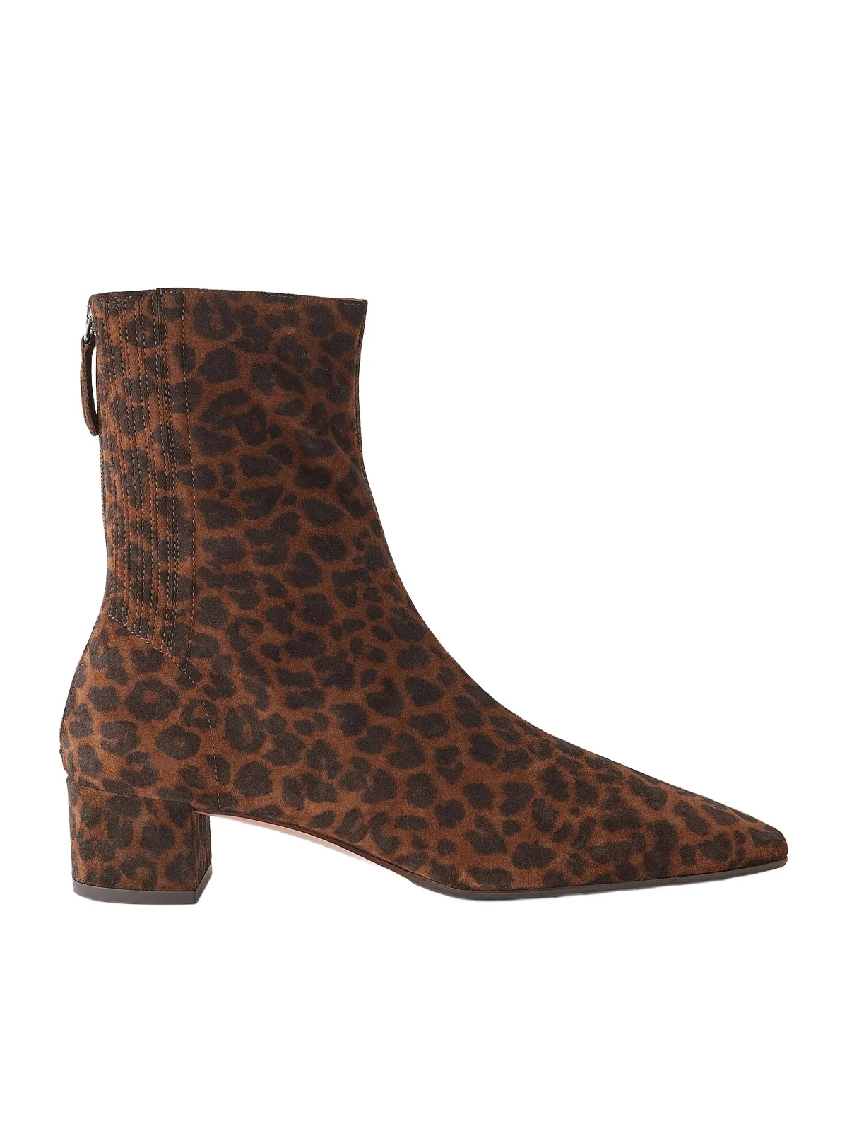 Aquazzura Saint Honoré 35 Animal-print Suede Boots