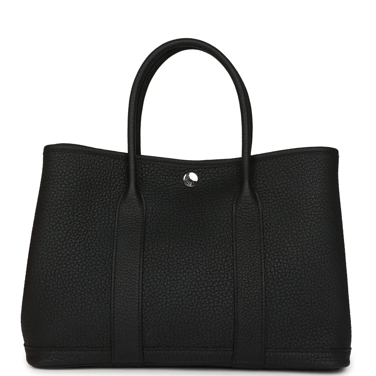 HERMÈS Hermes Garden Party 30 Black Negonda Palladium Hardware | Thumbnail 4 HERMÈS Hermes Garden Party 30 Black Negonda Palladium Hardware | Thumbnail 4