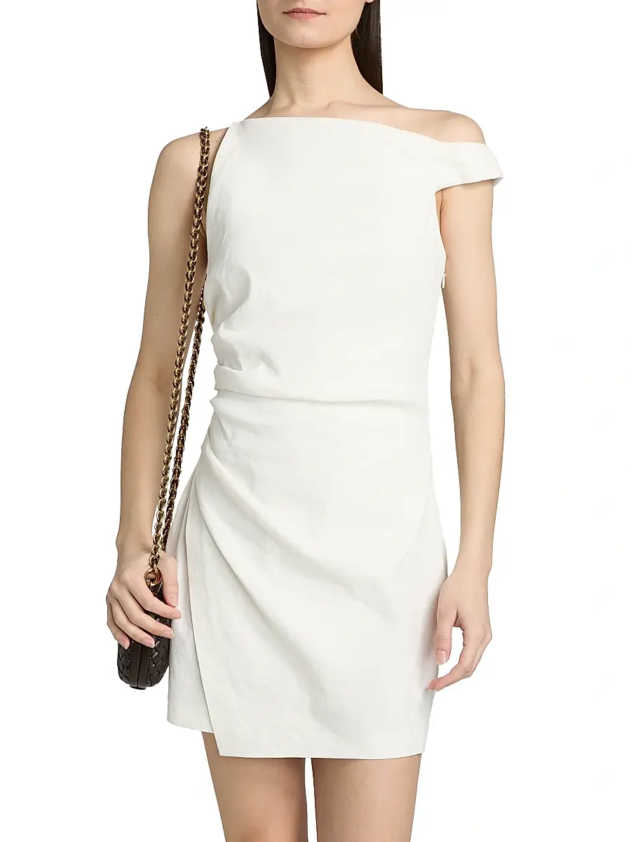 A.L.C. A. L.C. Women's Leia Linen-Blend Minidress | Thumbnail 3