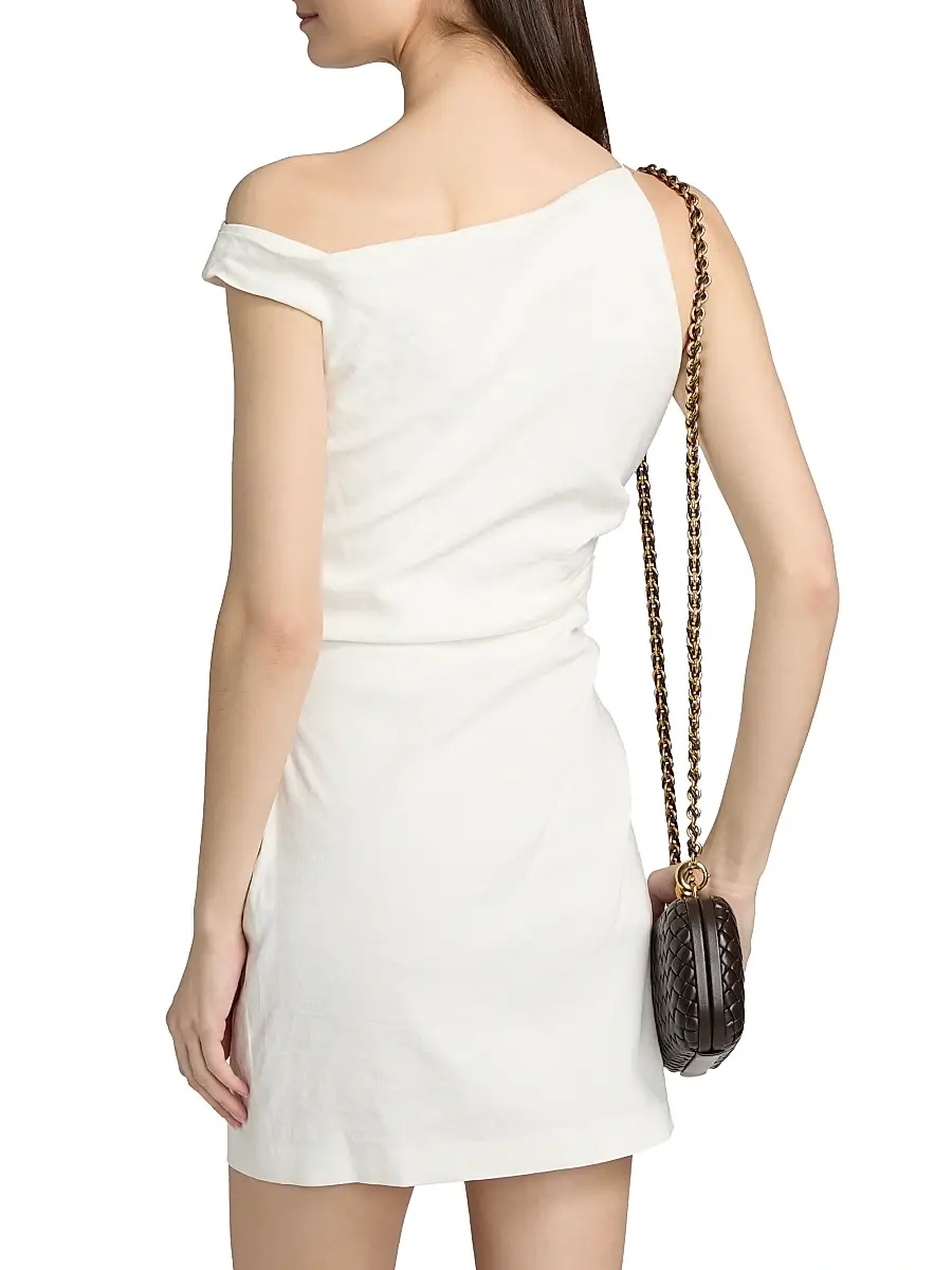 A.L.C. A. L.C. Women's Leia Linen-Blend Minidress | Thumbnail 5