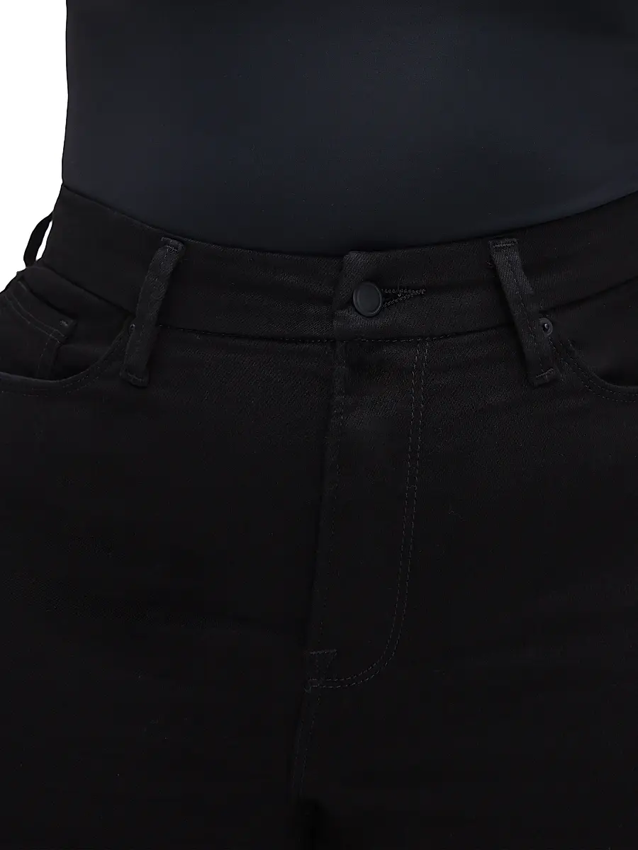 Good American Women's Good Legs Flare Never Fades Jeans - Black | Image 1 Good American Women's Good Legs Flare Never Fades Jeans - Black | Image 1