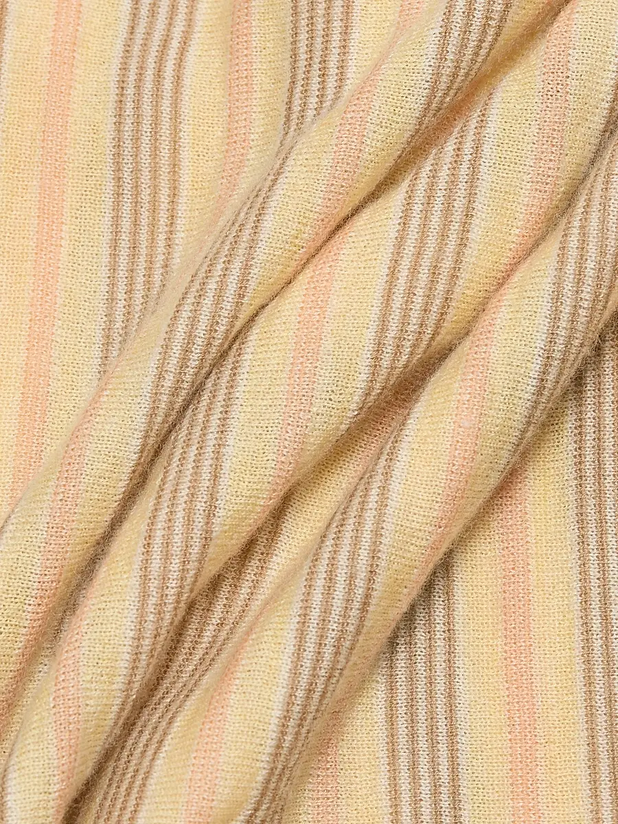 Guest In Residence Women's Showtime Fine Stripe Cashmere Shirt | Thumbnail 7
