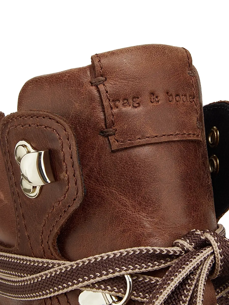 rag & bone Women's Cameron Lace-Up Waterproof-Leather Ankle Boots | Thumbnail 5 rag & bone Women's Cameron Lace-Up Waterproof-Leather Ankle Boots | Thumbnail 5