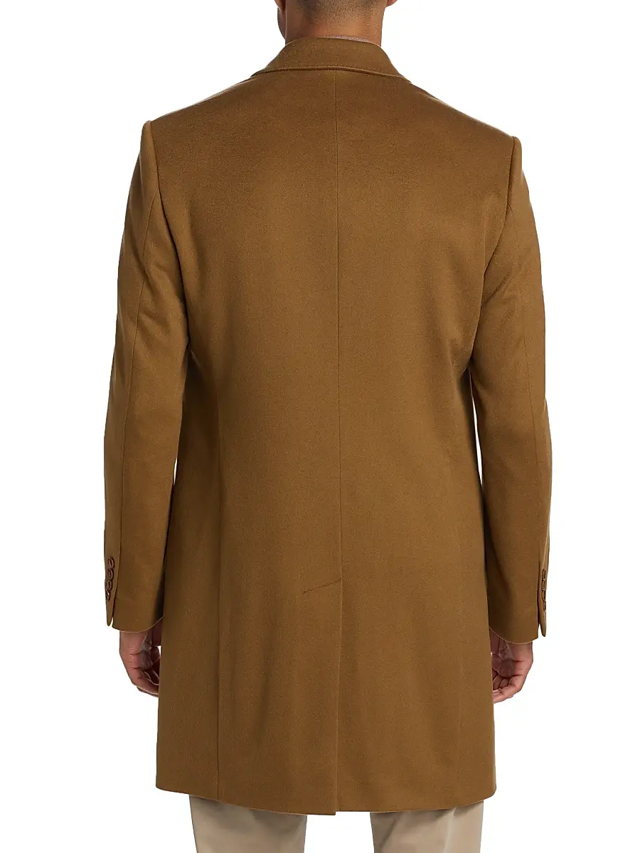 Saks Fifth Avenue Men's COLLECTION Classic Cashmere Topcoat | Thumbnail 5