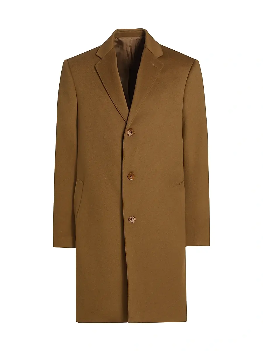 Saks Fifth Avenue Men's COLLECTION Classic Cashmere Topcoat