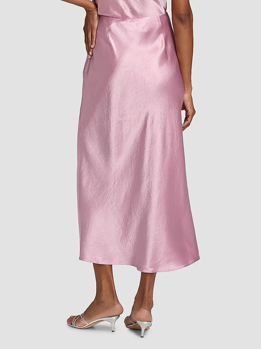 Jason Wu Collection Women's Satin Bias Slip Pencil Midi-Skirt | Thumbnail 5
