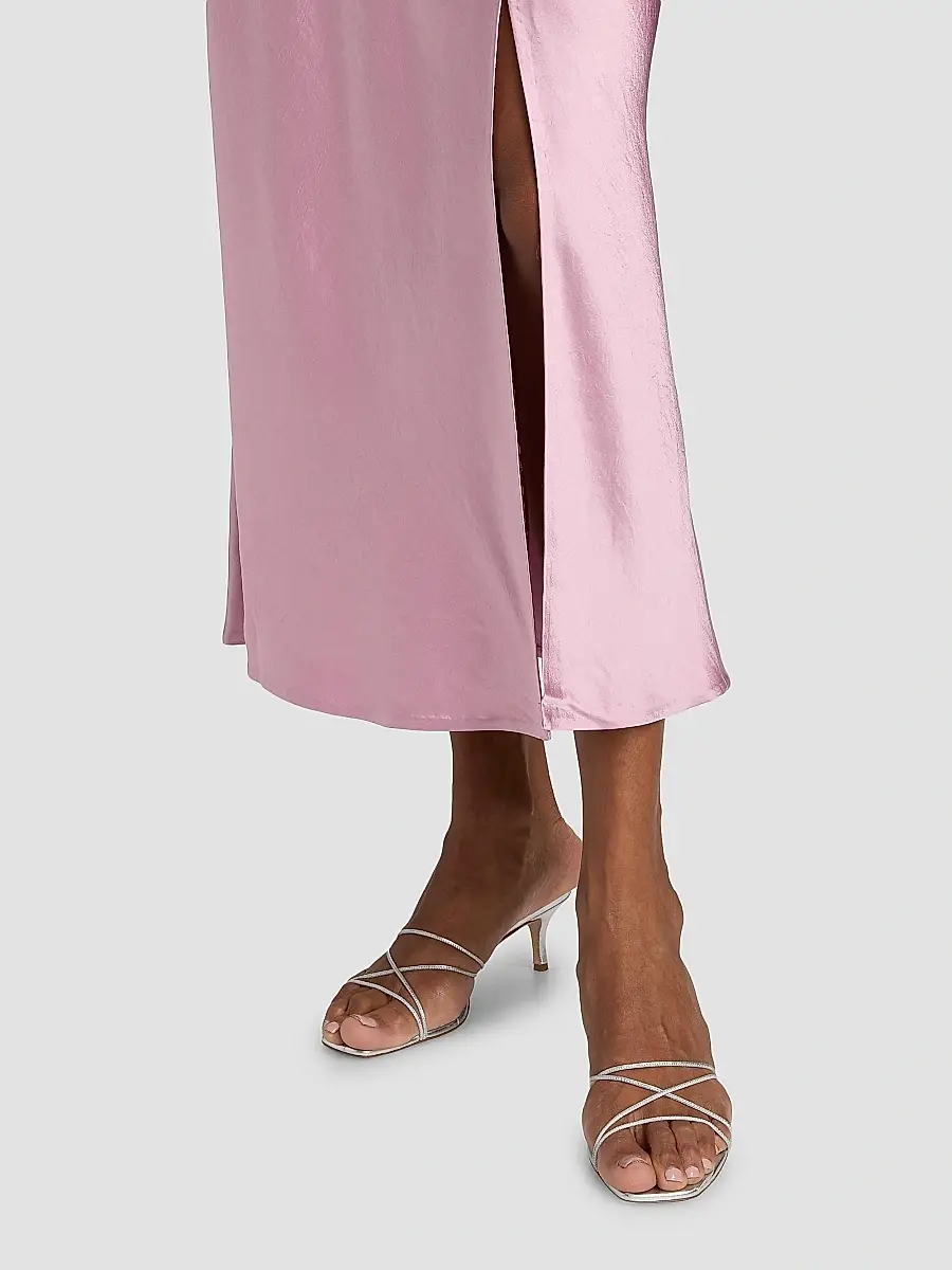 Jason Wu Collection Women's Satin Bias Slip Pencil Midi-Skirt | Thumbnail 6