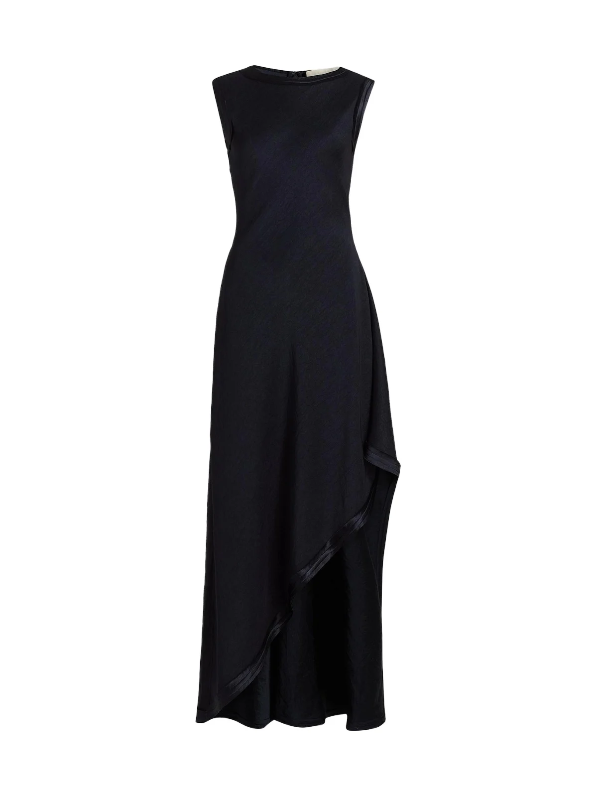 Women's Washed Twill Asymmetric Gown