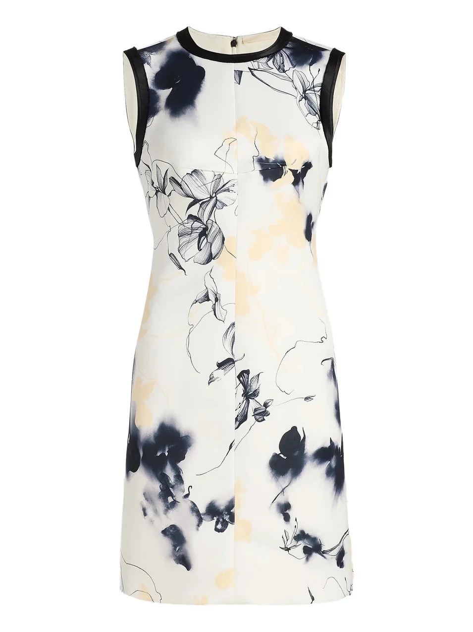 Jason Wu Collection Women's Shadow Floral Matte Duchess Satin Minidress