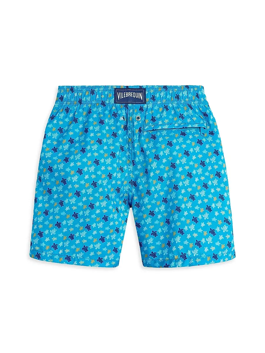 Vilebrequin Boy's Little Boy's & Boy's Micro Ronde Des Tortues Rainbow Swim Trunks | Thumbnail 3 Vilebrequin Boy's Little Boy's & Boy's Micro Ronde Des Tortues Rainbow Swim Trunks | Thumbnail 3