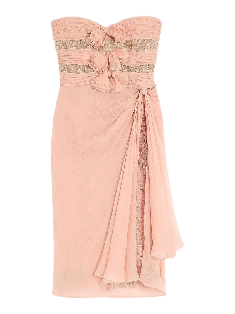 Women's Crepponne Chiffon Dress