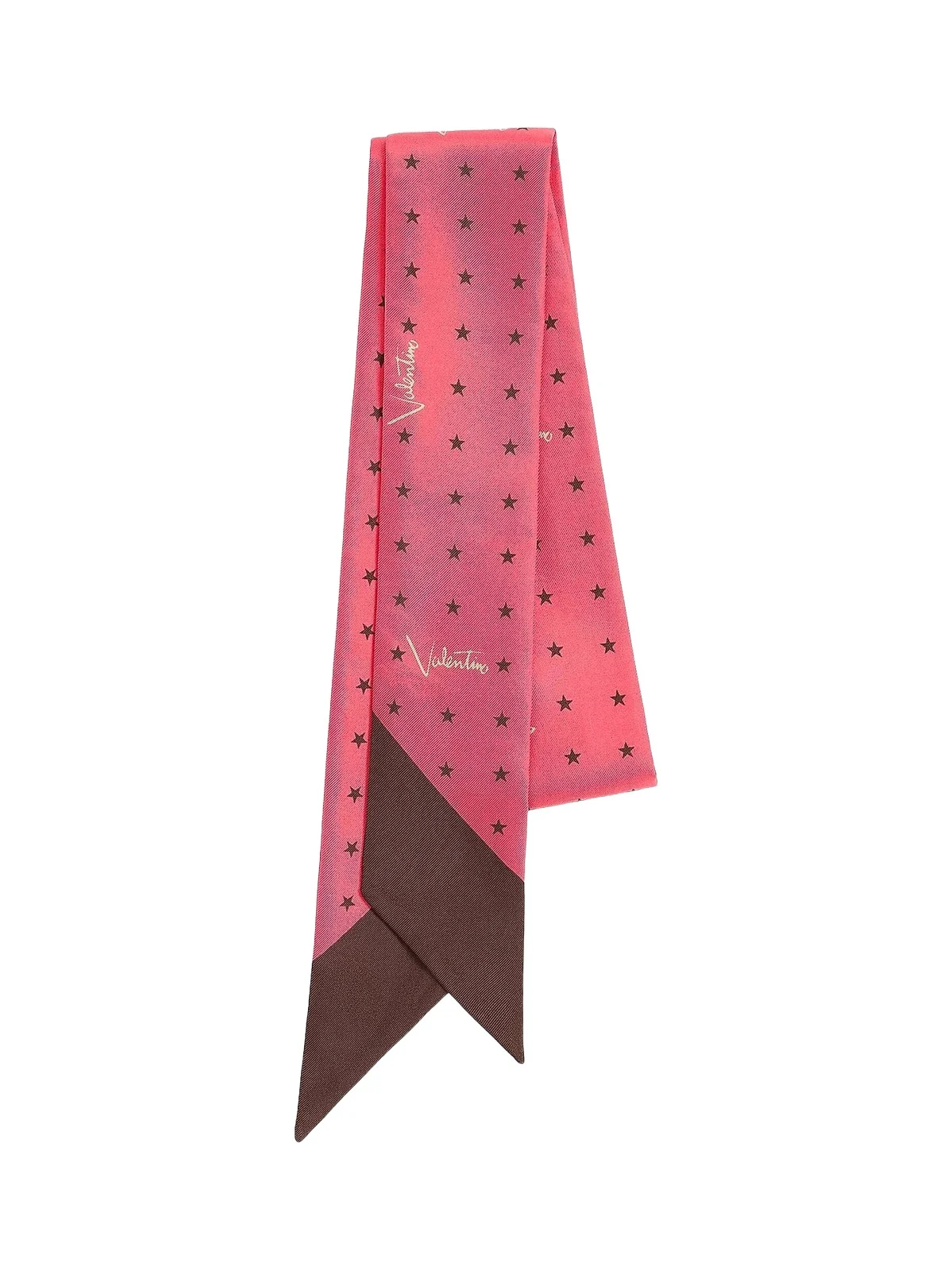 Valentino Women's Stelline E-Firma Starry Silk Bandeau Scarf