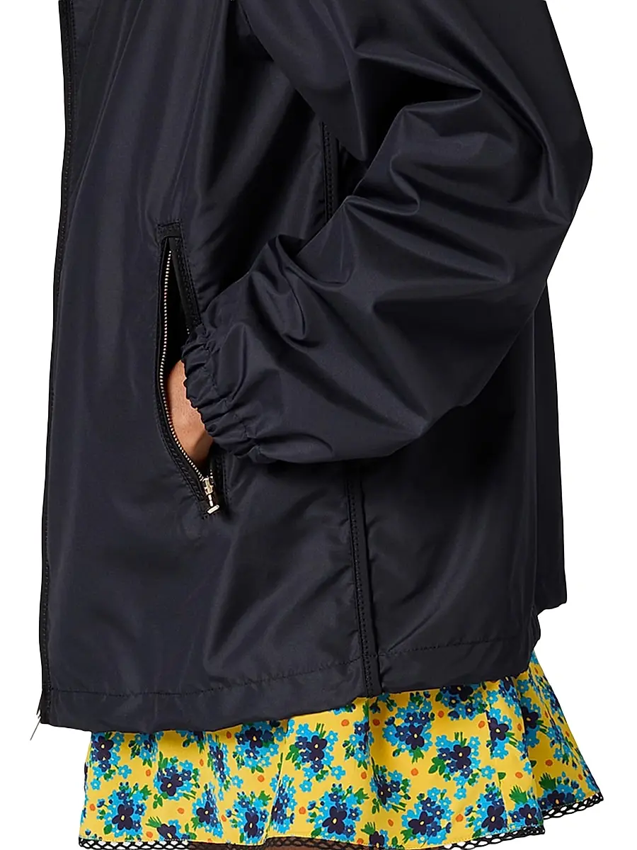 Miu Miu Women's Technical Fabric Blouson Jacket | Thumbnail 4