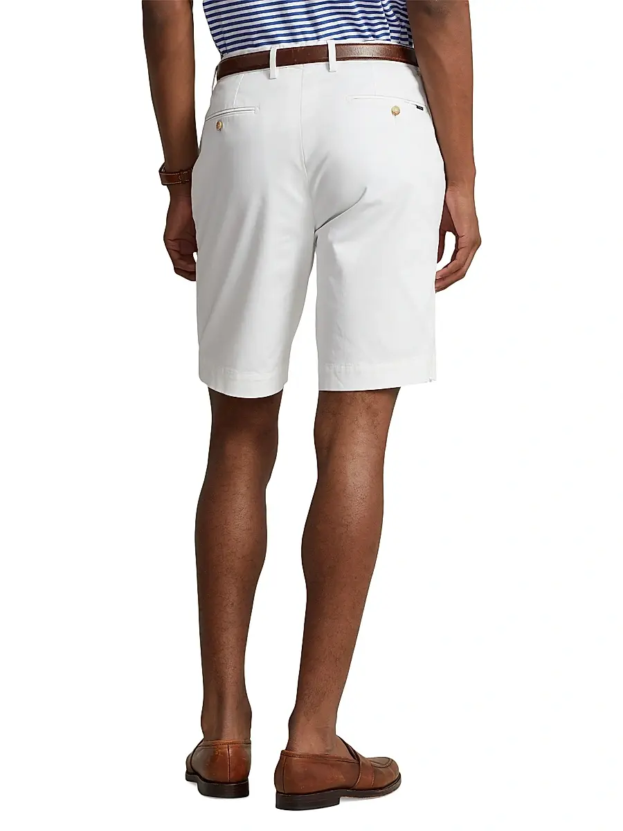 Polo Ralph Lauren Men's Stretch-Twill Flat-Front Shorts | Thumbnail 3