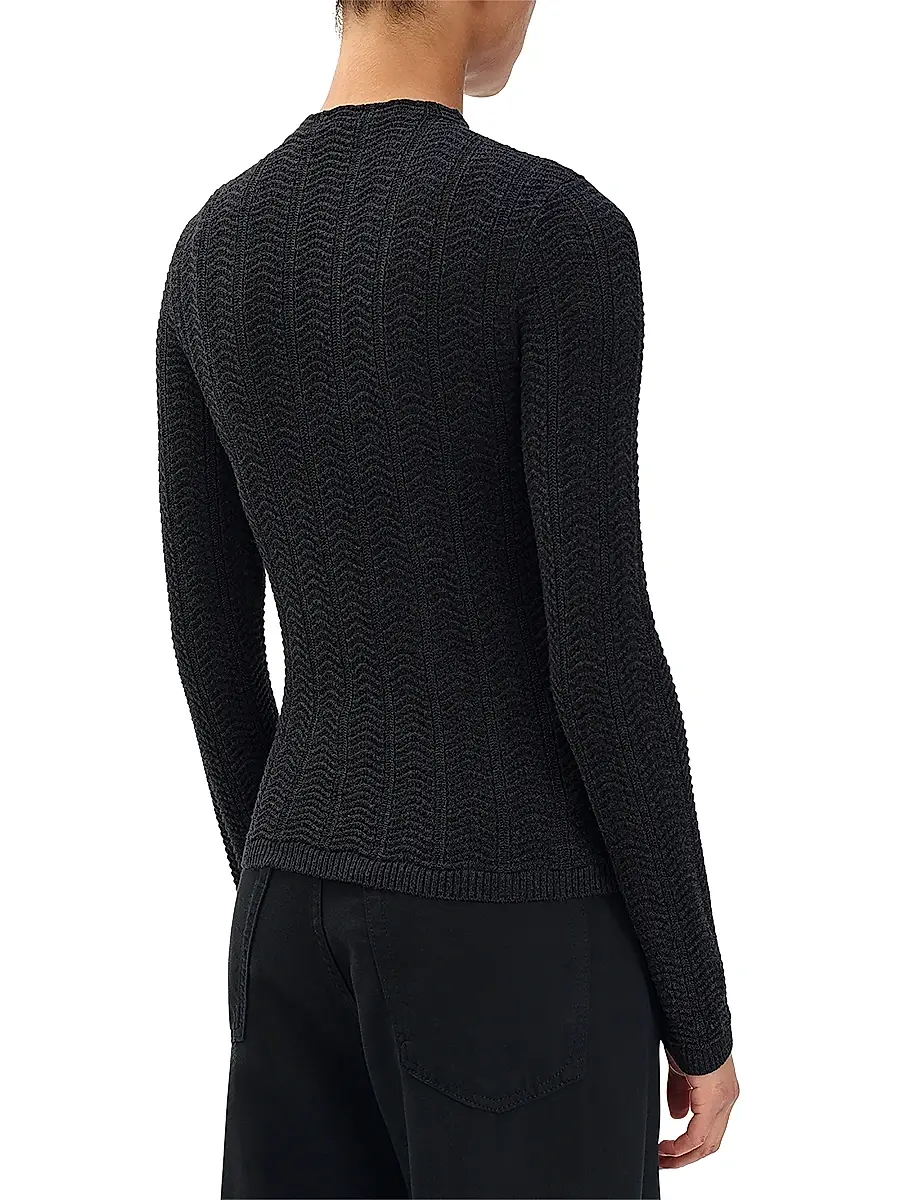 rag & bone Women's Francesca Wool Turtleneck Sweater | Thumbnail 5 rag & bone Women's Francesca Wool Turtleneck Sweater | Thumbnail 5