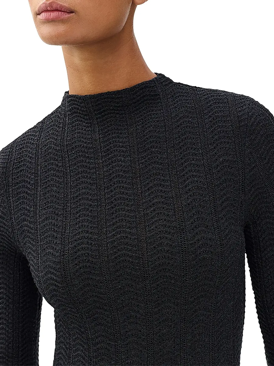 rag & bone Women's Francesca Wool Turtleneck Sweater | Thumbnail 6 rag & bone Women's Francesca Wool Turtleneck Sweater | Thumbnail 6
