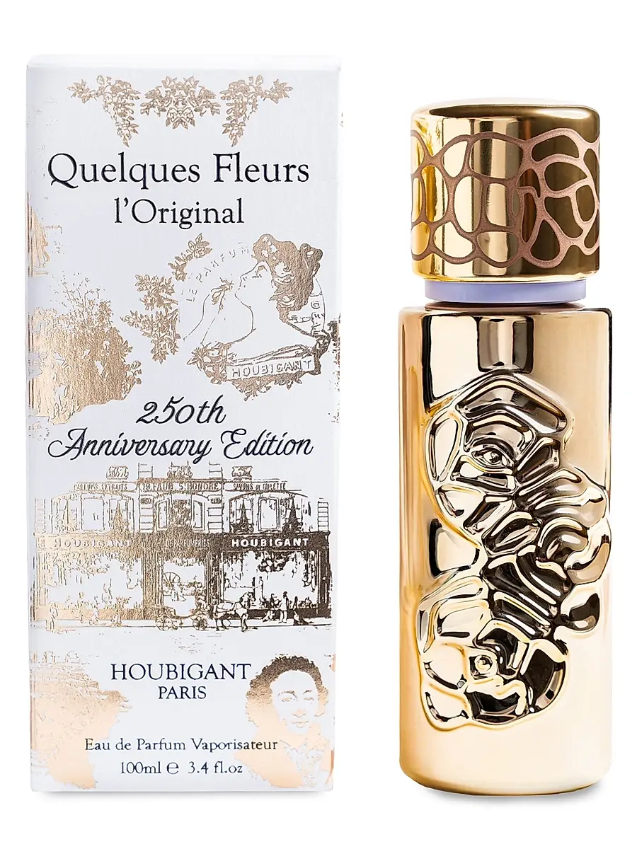 Houbigant Paris 250th Anniversary Quelques Fleurs L'Orginal Eau de Parfum Vaporisateur - Size 3.4 oz | Image 1 Houbigant Paris 250th Anniversary Quelques Fleurs L'Orginal Eau de Parfum Vaporisateur - Size 3.4 oz | Image 1