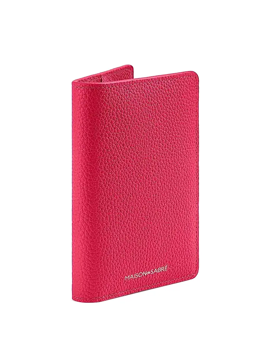 MAISON de SABRÉ Unisex Leather Passport Holder | Thumbnail 4 MAISON de SABRÉ Unisex Leather Passport Holder | Thumbnail 4