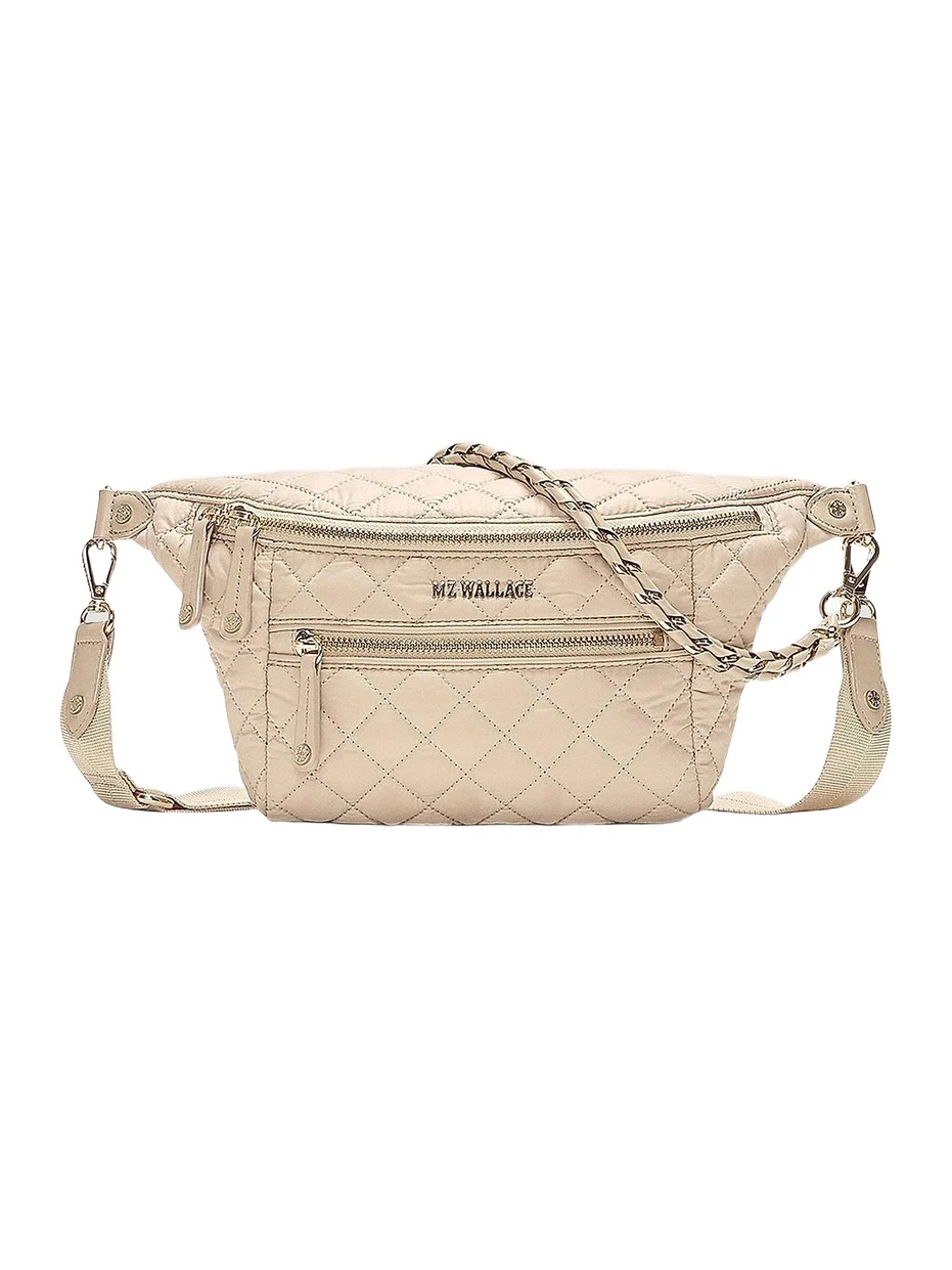 MZ Wallace Women's Crosby Small Quilted Crossbody Bag