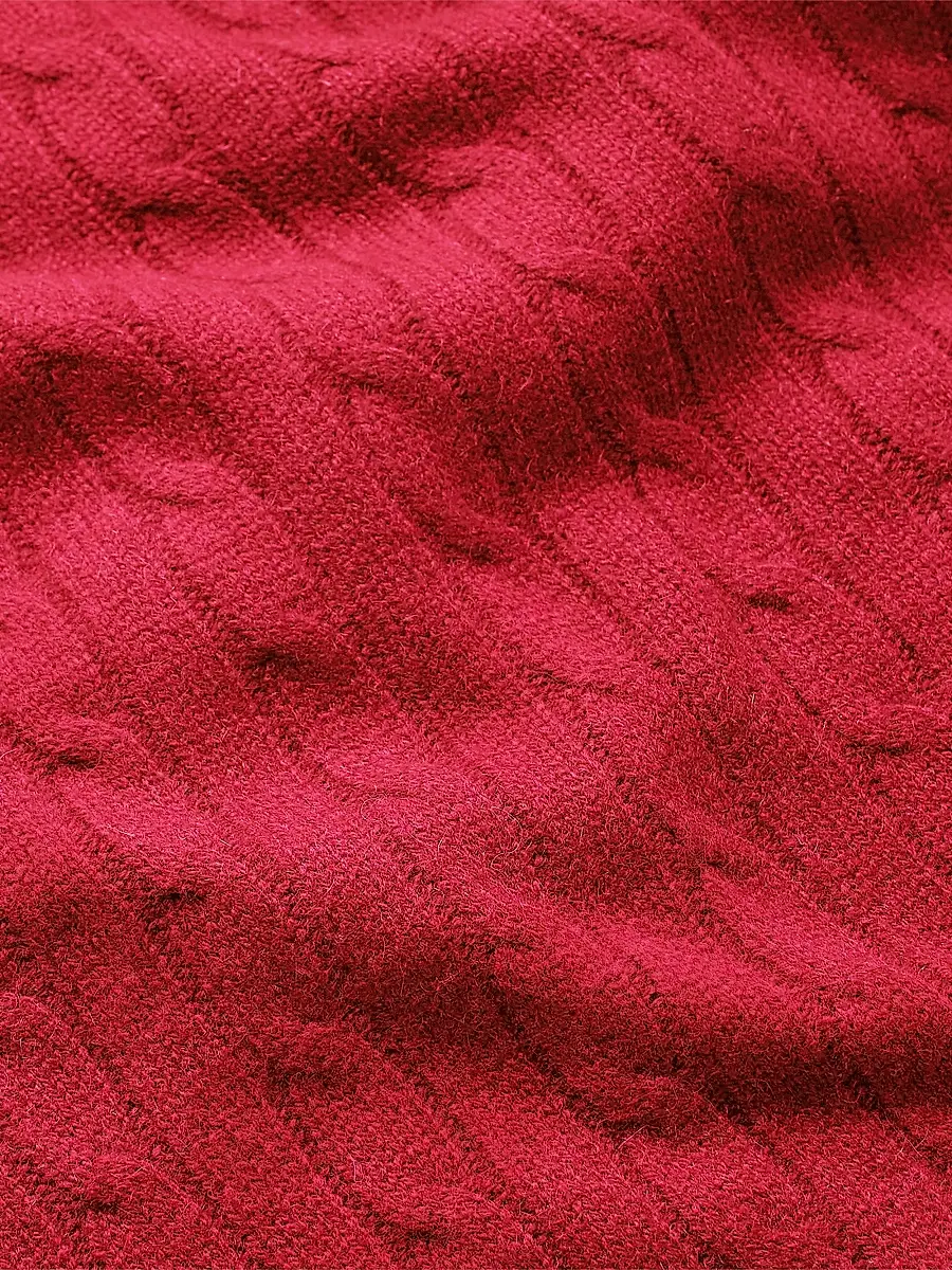 Ralph Lauren Cabled Cashmere Throw Blanket | Thumbnail 2 Ralph Lauren Cabled Cashmere Throw Blanket | Thumbnail 2