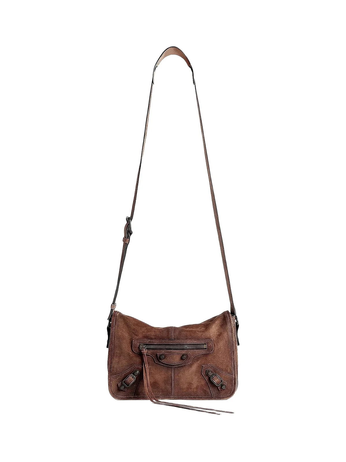 Balenciaga Men's Le City Flap Small Messenger Bag