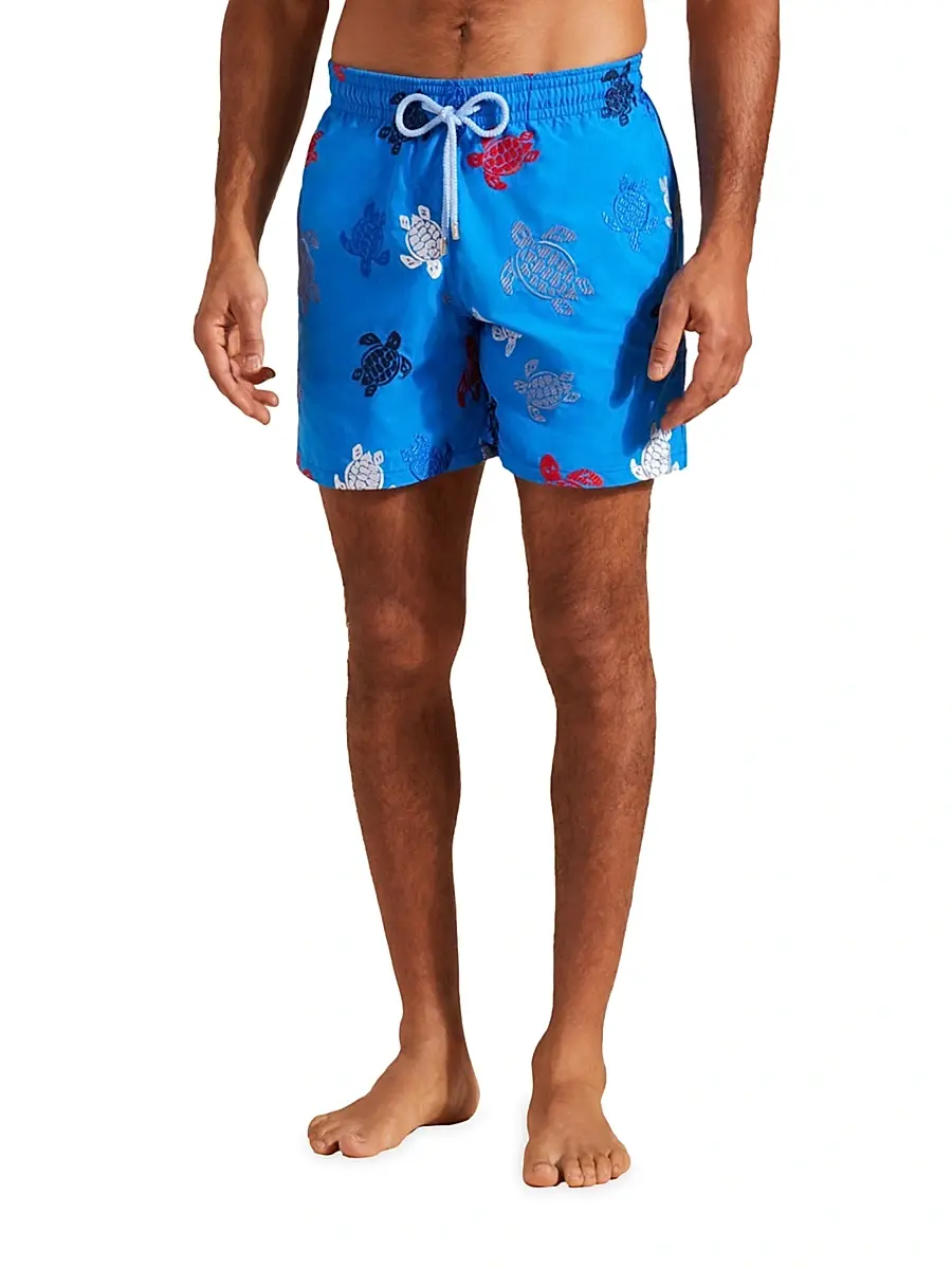 Vilebrequin Men's Turtle Rounds Swim Trunks | Thumbnail 4 Vilebrequin Men's Turtle Rounds Swim Trunks | Thumbnail 4