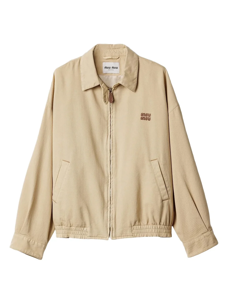Women's Light Denim Blouson Jacket Women's Light Denim Blouson Jacket