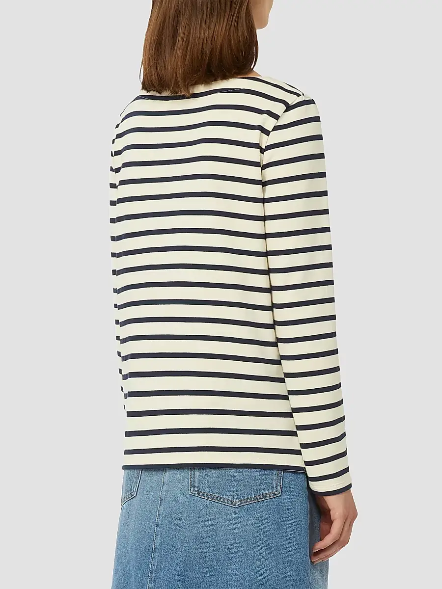 Weekend Max Mara Women's Striped Cotton T-Shirt | Thumbnail 3 Weekend Max Mara Women's Striped Cotton T-Shirt | Thumbnail 3