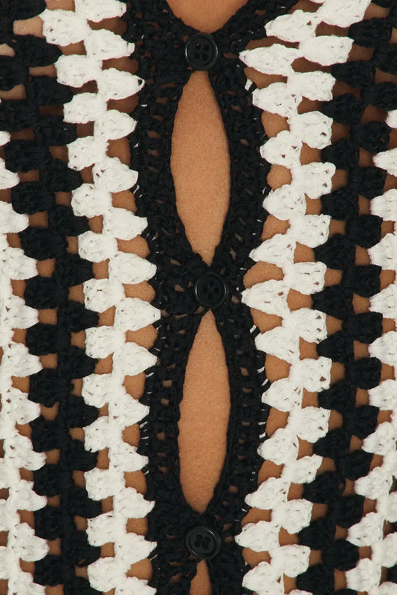 L'Academie Arriel Crochet Romper | Thumbnail 4 L'Academie Arriel Crochet Romper | Thumbnail 4