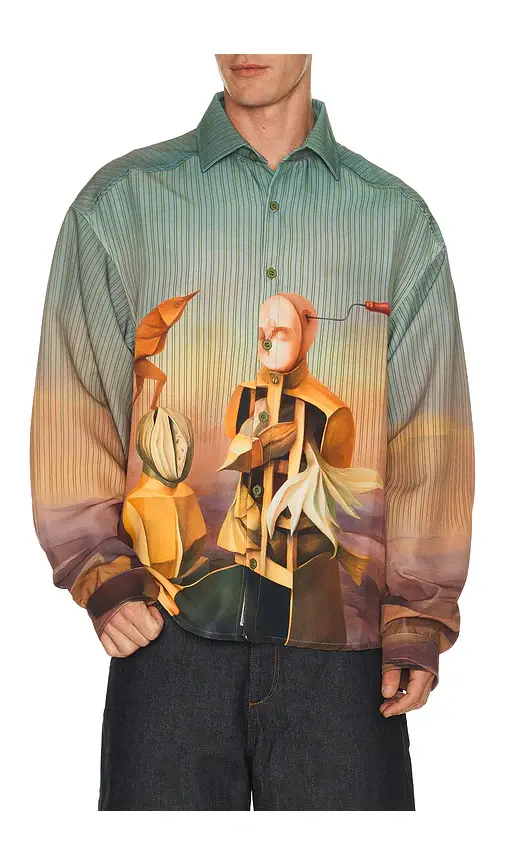 Pas Une Marque Bird Maker Machines Long Sleeve Shirt | Thumbnail 5