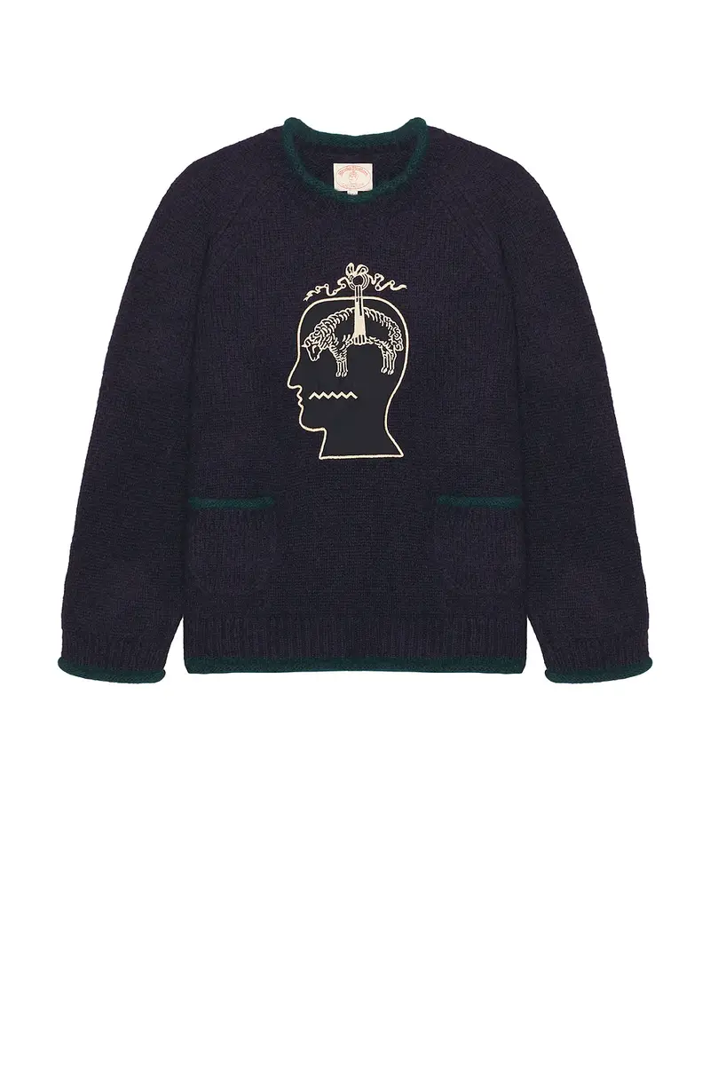 Brain Dead Brooks Brothers California Rolled Neck Sweater | Thumbnail 4