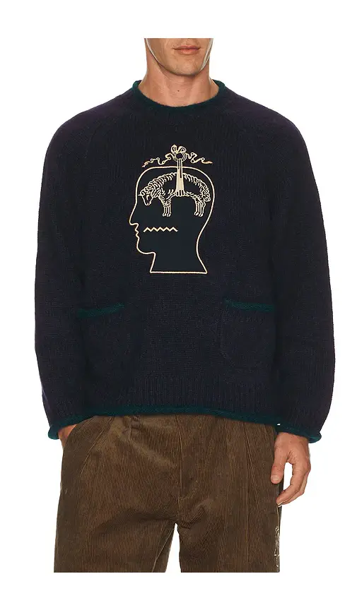 Brain Dead Brooks Brothers California Rolled Neck Sweater | Thumbnail 6