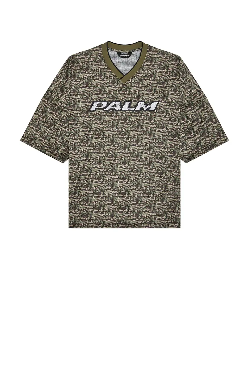 Palm Angels Camo Allover Palm Sport Tee | Thumbnail 4