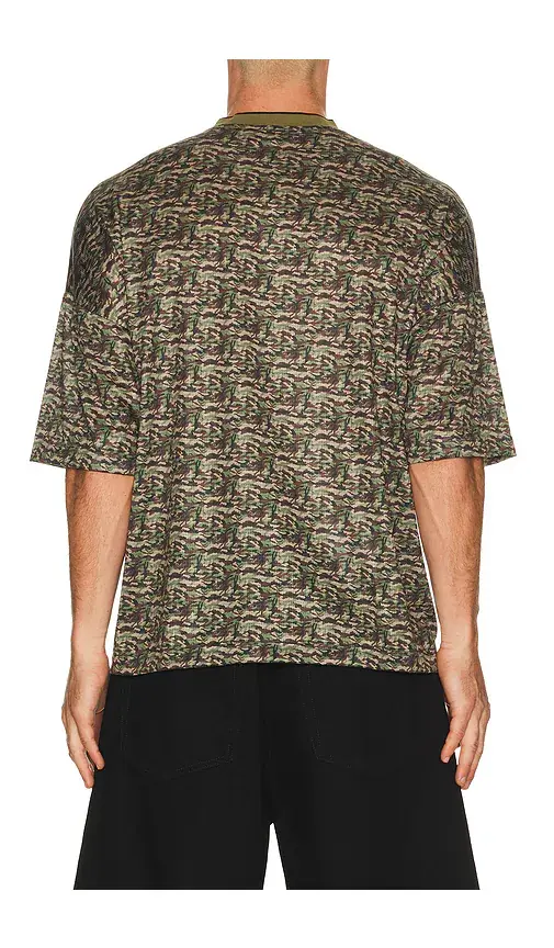 Palm Angels Camo Allover Palm Sport Tee | Thumbnail 7
