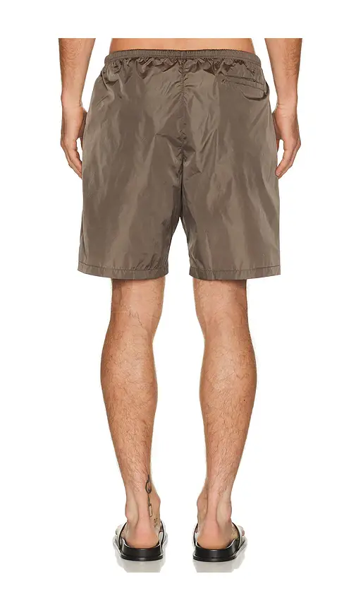 Palm Angels Curved Logo Swimshort | Thumbnail 6 Palm Angels Curved Logo Swimshort | Thumbnail 6