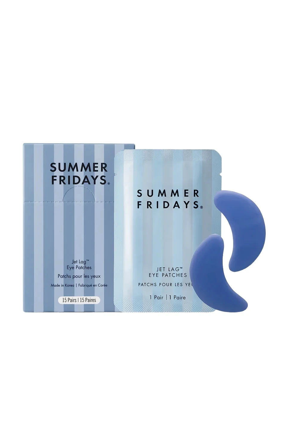 SUMMER FRIDAYS Jet Lag Eye Patches 15-Pack