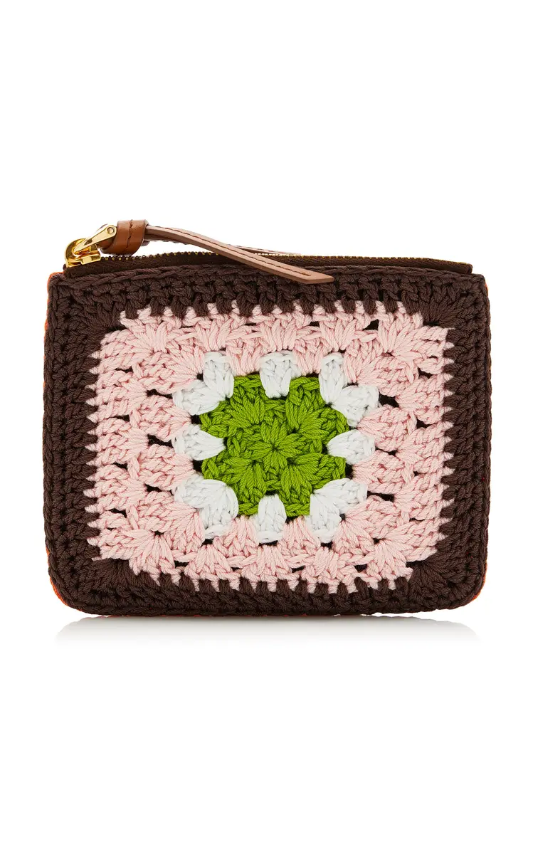 Miu Miu Crocheted Pouch | Thumbnail 5 Miu Miu Crocheted Pouch | Thumbnail 5
