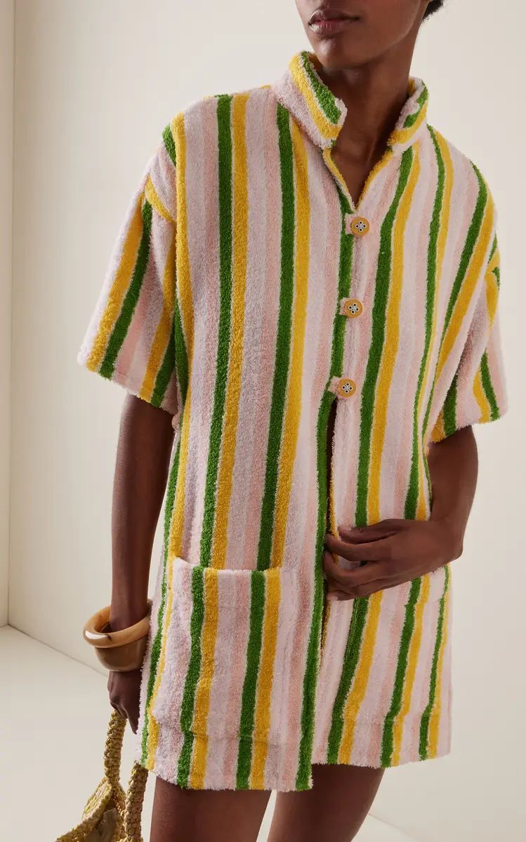 LA VESTE Exclusive Ship Wheel Striped Cotton Shirt | Thumbnail 2 LA VESTE Exclusive Ship Wheel Striped Cotton Shirt | Thumbnail 2