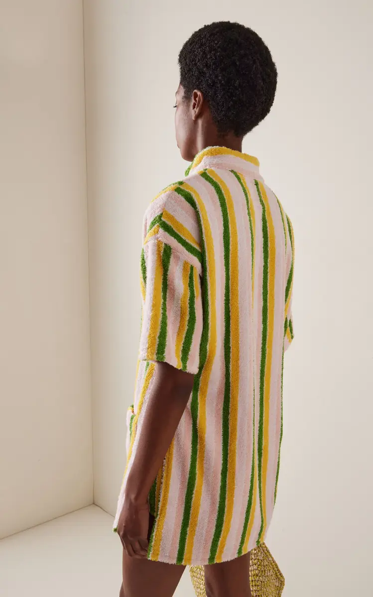 LA VESTE Exclusive Ship Wheel Striped Cotton Shirt | Thumbnail 4 LA VESTE Exclusive Ship Wheel Striped Cotton Shirt | Thumbnail 4