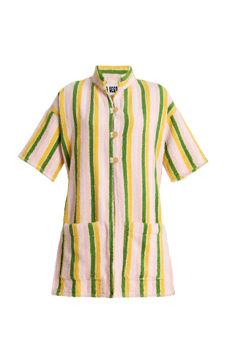LA VESTE Exclusive Ship Wheel Striped Cotton Shirt | Thumbnail 8 LA VESTE Exclusive Ship Wheel Striped Cotton Shirt | Thumbnail 8