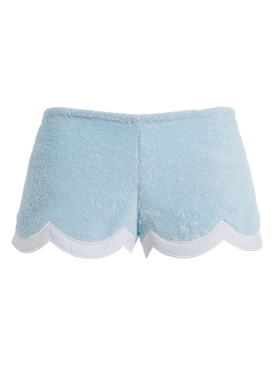 Exclusive Waves Cotton Mini Shorts Exclusive Waves Cotton Mini Shorts