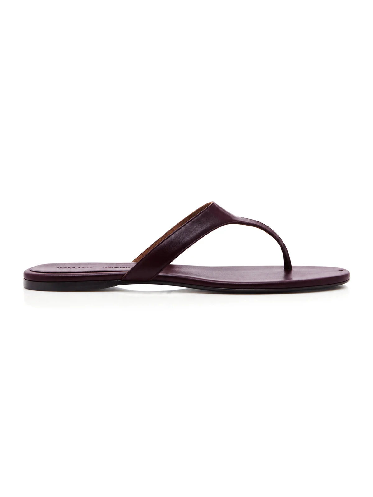 Khaite Archer Leather Thong Sandals