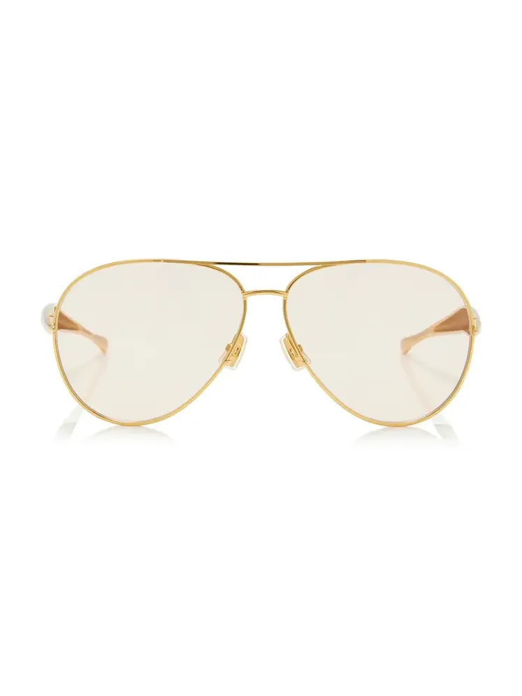 Sardine Aviator-Frame Metal Sunglasses Sardine Aviator-Frame Metal Sunglasses