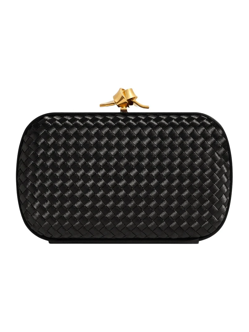 Knot Intrecciato Satin Clutch Knot Intrecciato Satin Clutch