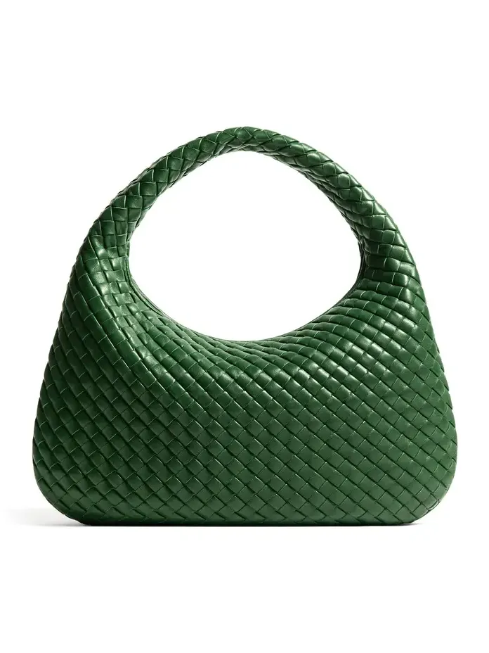 Veneta Intrecciato Leather Shoulder Bag
