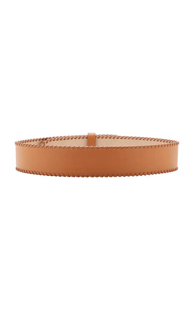 Khaite Theo Whipstitch Leather Belt | Thumbnail 4 Khaite Theo Whipstitch Leather Belt | Thumbnail 4