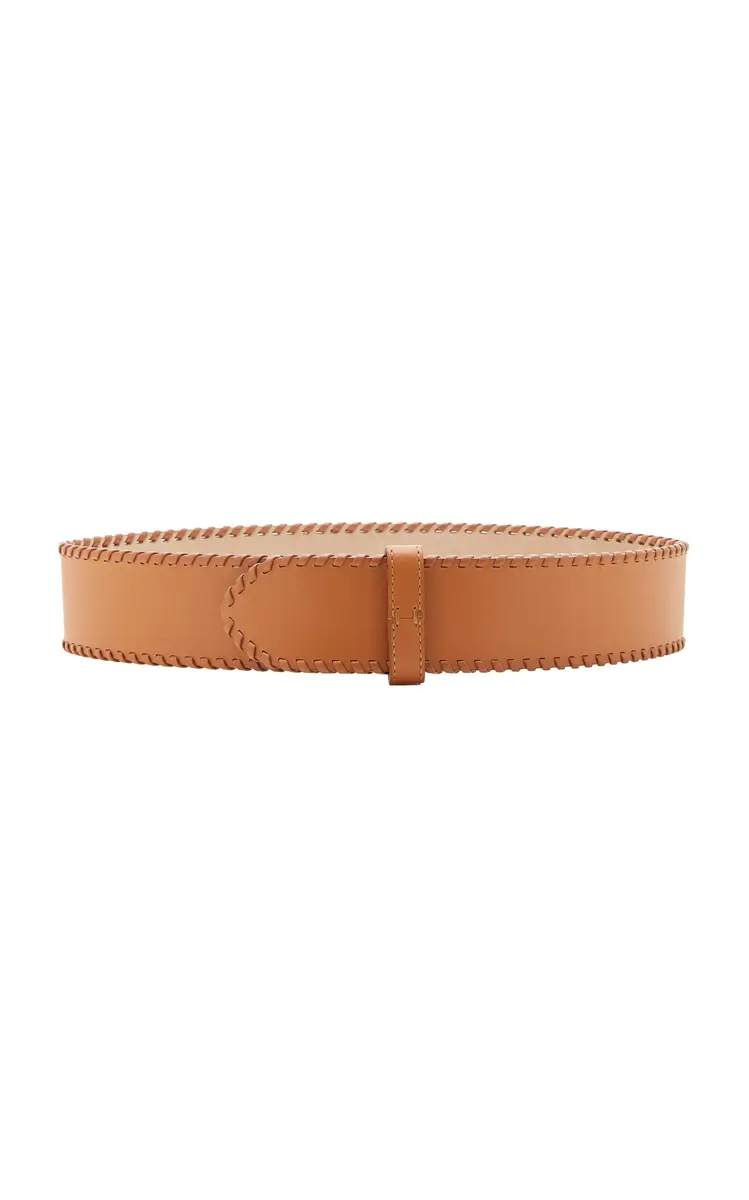 Khaite Theo Whipstitch Leather Belt | Thumbnail 5 Khaite Theo Whipstitch Leather Belt | Thumbnail 5