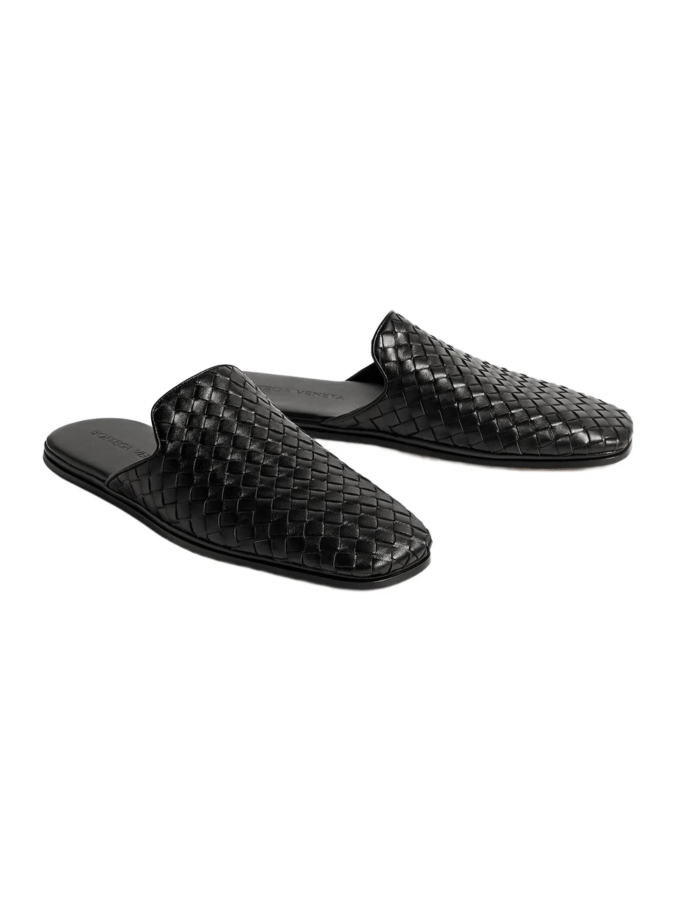Palazzo Intrecciato Leather Slippers