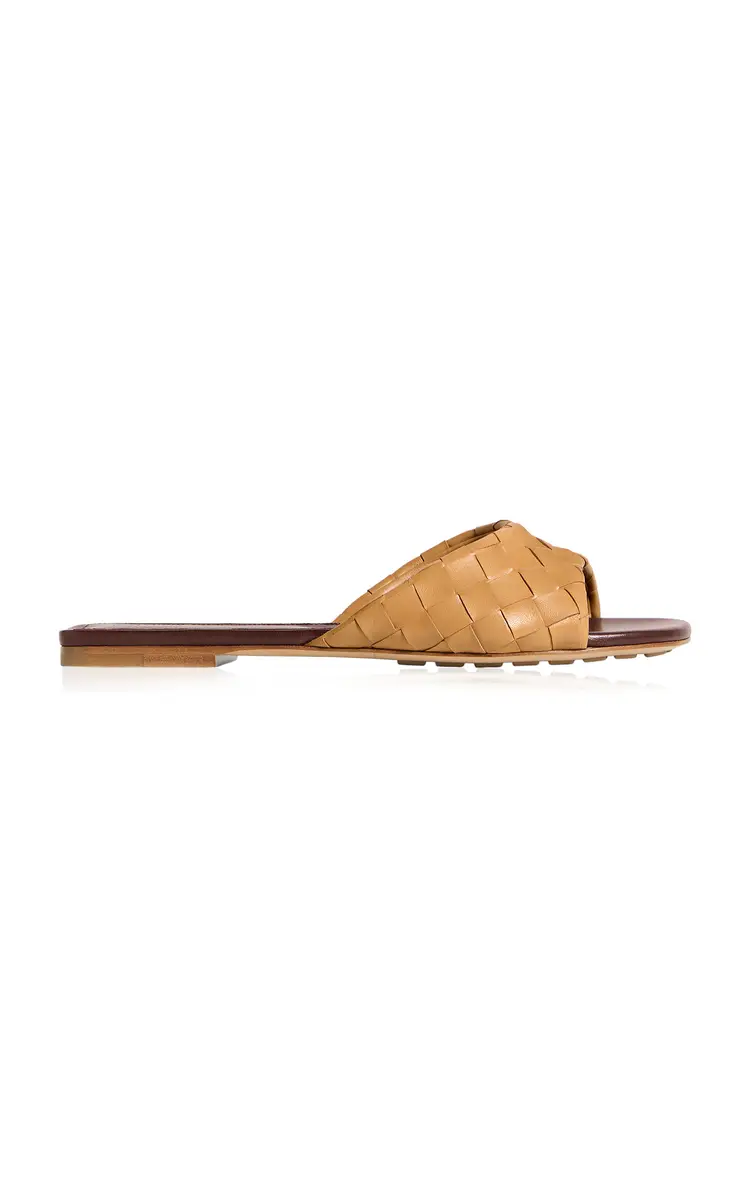 Bottega Veneta Livia Flat Intrecciato Leather Sandals | Thumbnail 2 Bottega Veneta Livia Flat Intrecciato Leather Sandals | Thumbnail 2